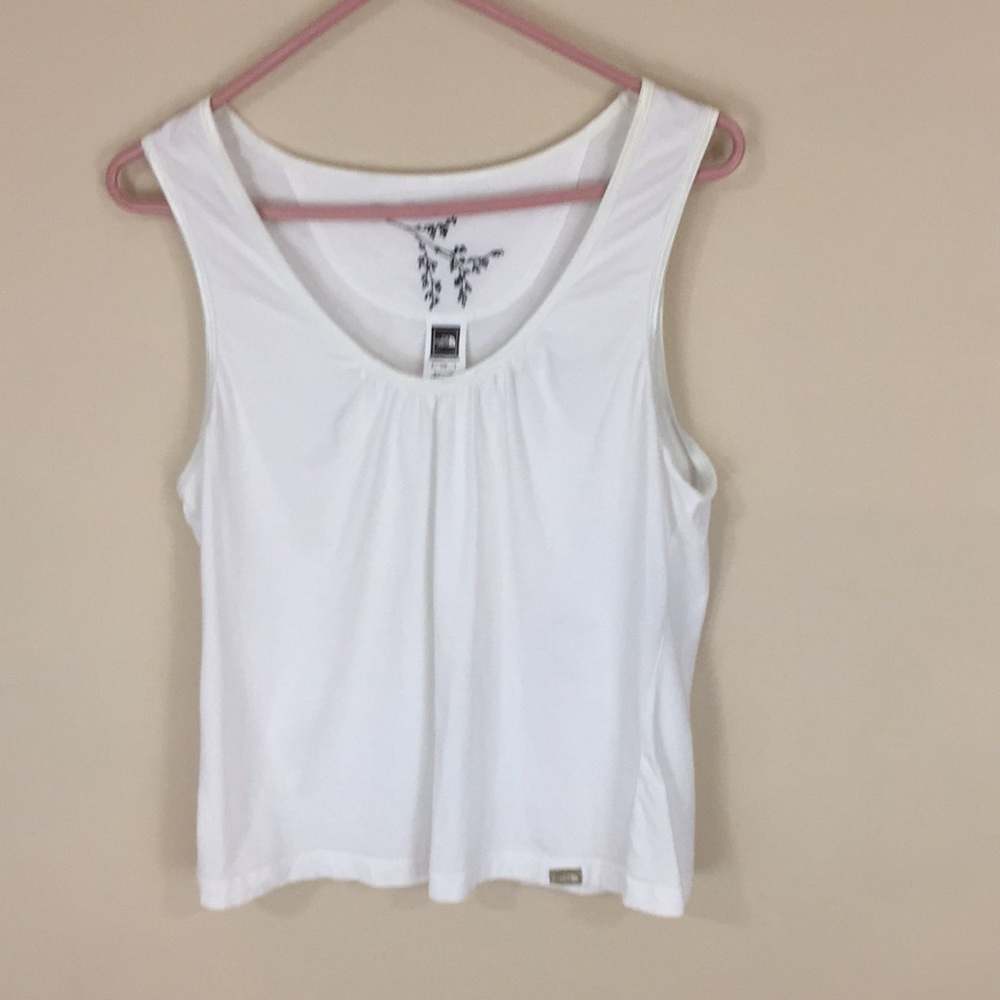 Vintage The North Face White Tank Top Undershirt Size Large
